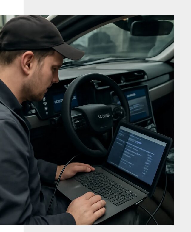 Профессиональная русификация автомобилей Lynk Co в Азнакаеве