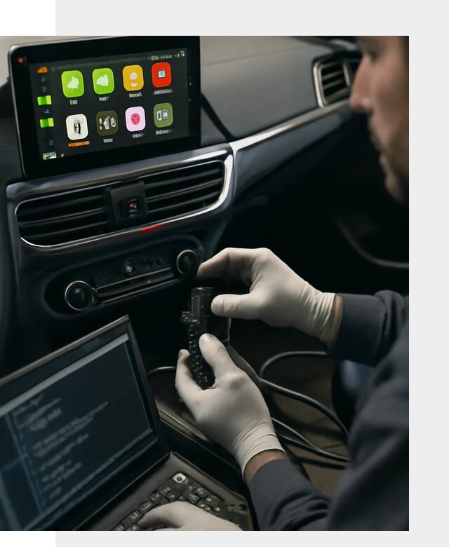 Активация Apple CarPlay в Азнакаеве для штатной мультимедиа