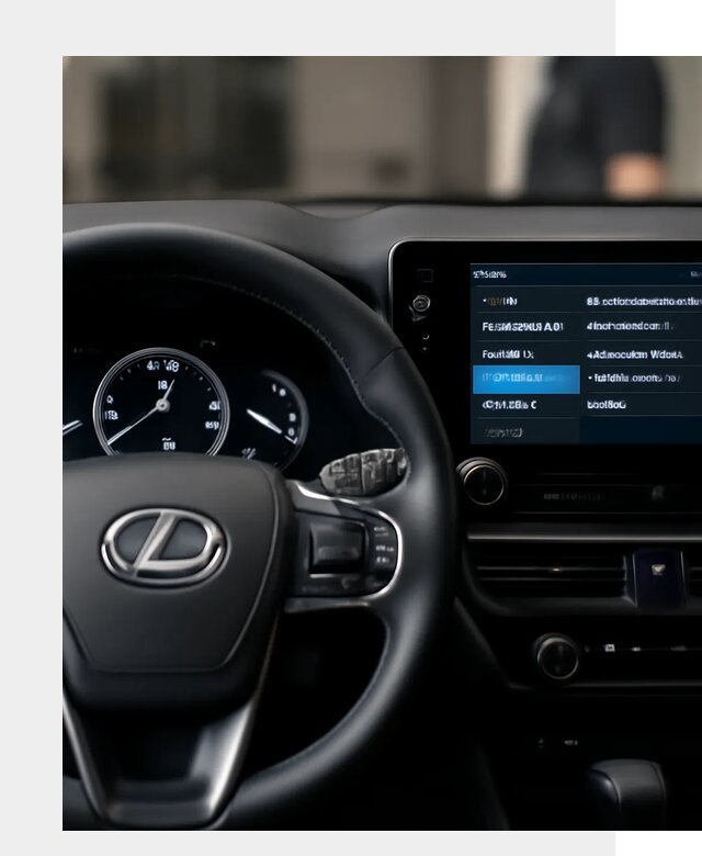Русификация приборной панели Lexus в Азнакаеве по 5644 р. | ФастМобиль-Знк